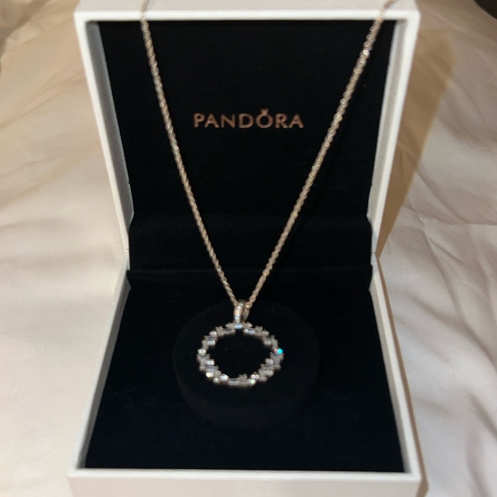 Pandora charm &  chain